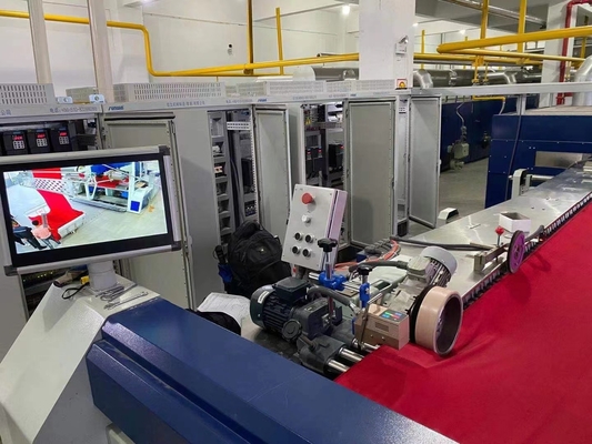 6 Chamber Fleece Knit Woven Textile Fabric Dyeing Machine Stenter Machine