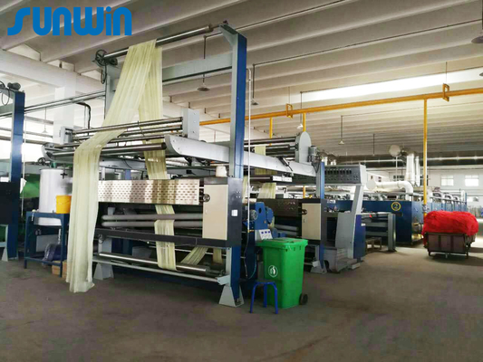 Hot Air Circulation High Speed Hot Air Stenter Dyeing Finishing Machine For Bed Sheets