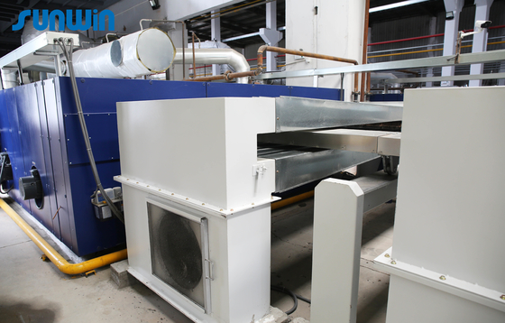 9 Chamber HTHP Hot Air Stenter Textile Dyeing Machine