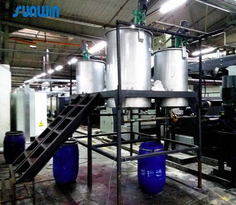 50HZ After Air Flow Dyeing Machine Textile Stenter Machine 10 Chamber 2200mm