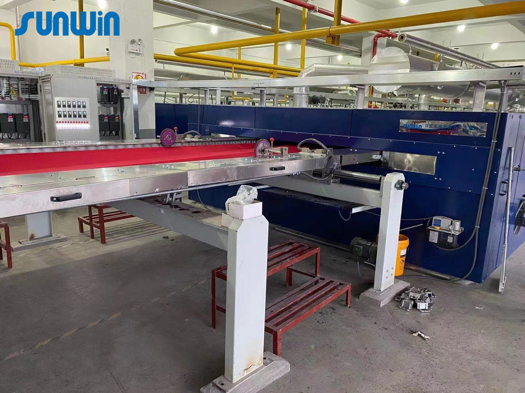 6 Chamber Fleece Knit Woven Textile Fabric Dyeing Machine Stenter Machine